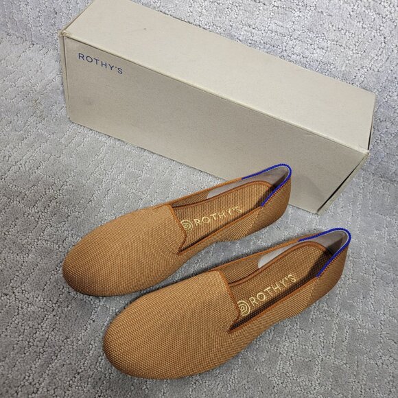 Rothy's The Loafer Fawn Caramel Round Toe Slip on Shoes Women's Multiple Sizes - Picture 13 of 13